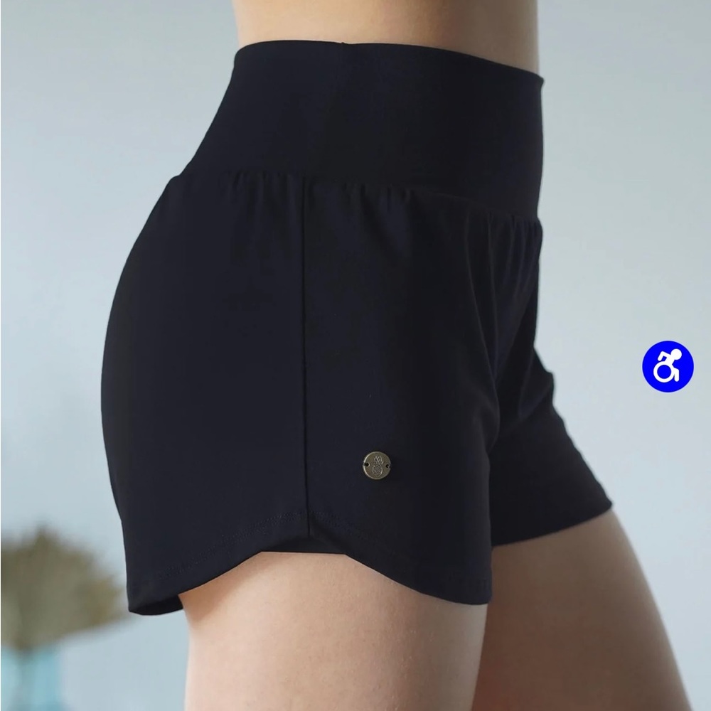 Love Fitness black running shorts